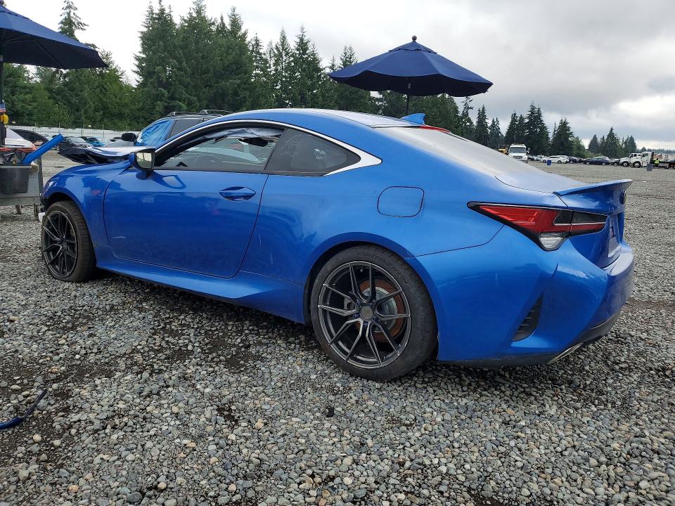 2019 Lexus Rc VIN JTHS85BC6K5004855 COPART salvage auction — FRONT END, Wa - Bill Of Sale, sold $175 on 2026-07-24 (photo 2)
