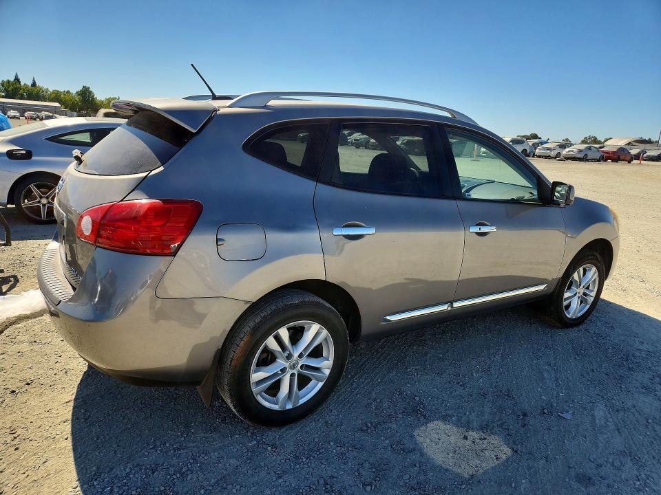 2012 Nissan Rogue sport VIN JN8AS5MV9CW706505 COPART salvage auction — MECHANICAL, Ca - Dis/Dlr/Exp Only Clean Title, sold $200 on 2026-07-28 (photo 3)