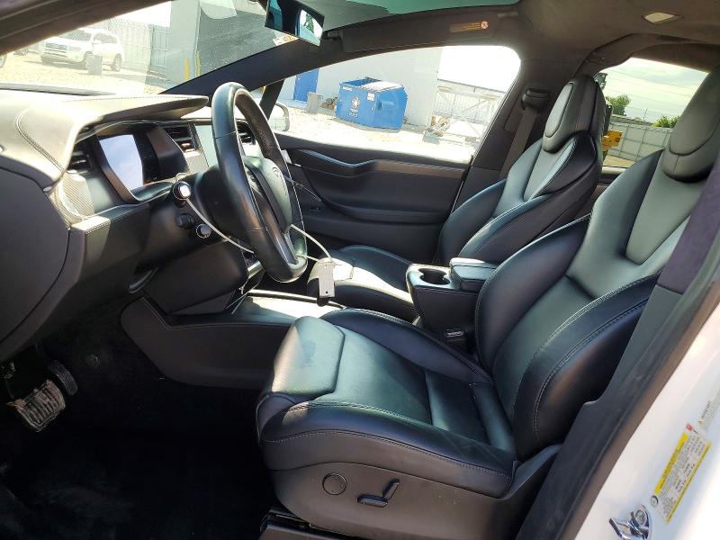 2018 Tesla Model x VIN 5YJXCDE24JF104033 COPART salvage auction — FRONT END, Ia - Cert Of Title-Salvage Title, sold $2,100 on 2026-08-19 (photo 7)
