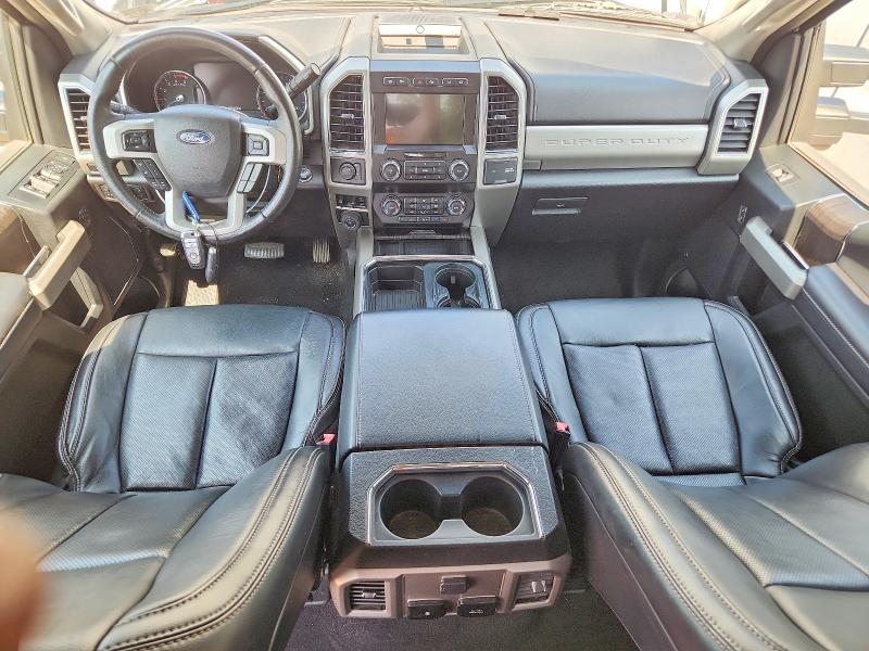 2020 Ford F350 VIN 1FT8W3DT7LEE16724 COPART salvage auction — WATER/FLOOD, Va - Cert Of Title-Salvage Water, sold $23,300 on 2026-09-08 (photo 8)