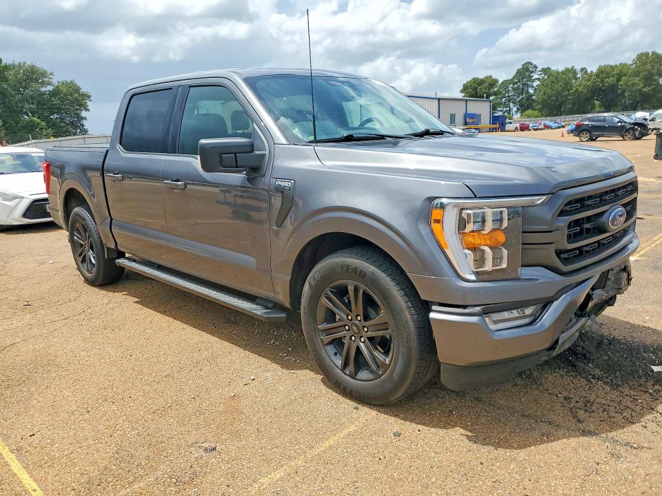 2022 Ford F-150 VIN 1FTEW1CP2NFA60045 COPART salvage auction — FRONT END, Tx - Salvage Vehicle Title, sold $13,200 on 2026-09-04 (photo 4)