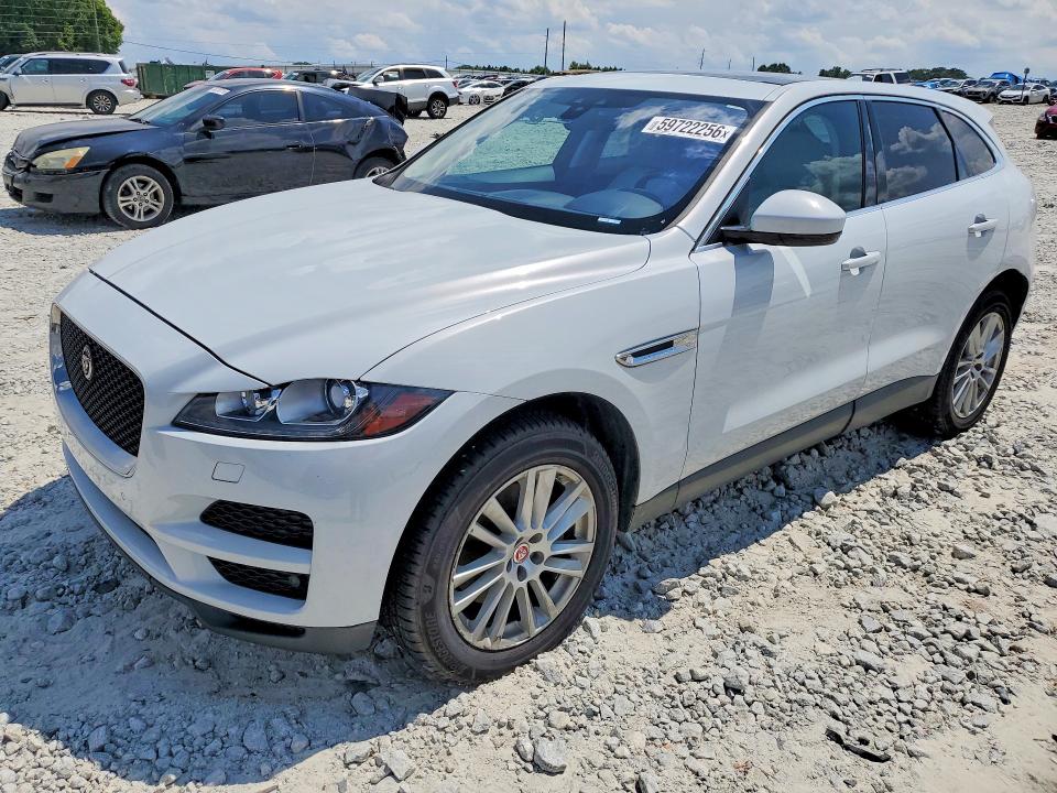 2019 Jaguar F-pace VIN SADCK2GX0KA390654 COPART salvage auction — MECHANICAL, GA - CERTIFICATE OF TITLE, sold $3,800 on 2026-07-27 (photo 1)