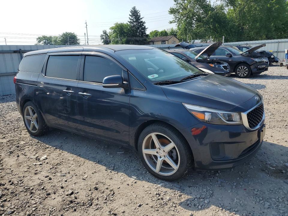 2017 Kia SEDONA VIN KNDMB5C11H6224173 COPART salvage auction — MINOR DENT/SCRATCHES, Oh - Certificate Of Title, sold $1,050 on 2026-07-24 (photo 4)