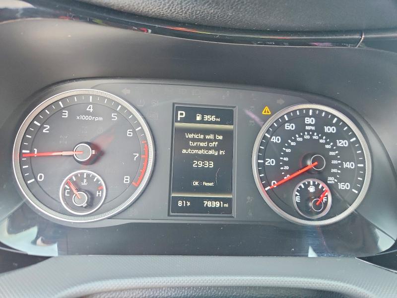 2022 Kia K5 VIN 5XXG14J27NG107748 COPART salvage auction — REAR END, Tx - Certificate Of Title, sold $10,800 on 2026-07-09 (photo 9)