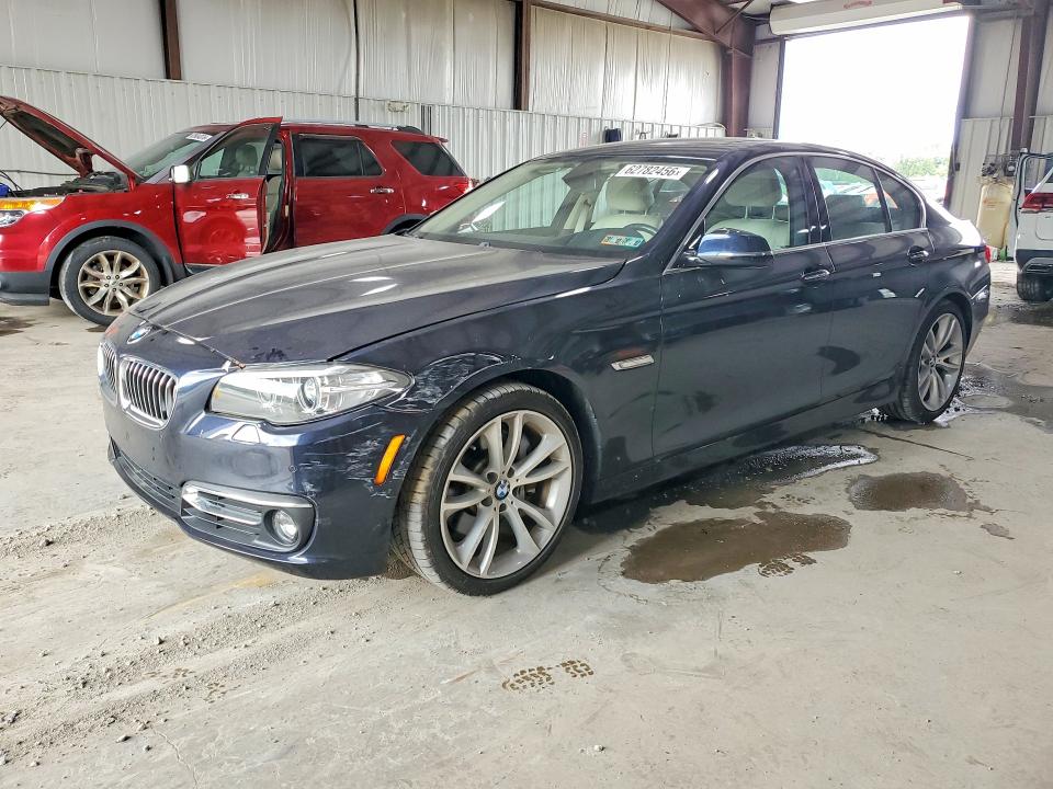 2016 BMW 5er VIN WBA5B3C5XGD549035 COPART salvage auction — FRONT END, Pa - Certificate Of Salvage, sold $5,300 on 2026-08-05 (photo 1)