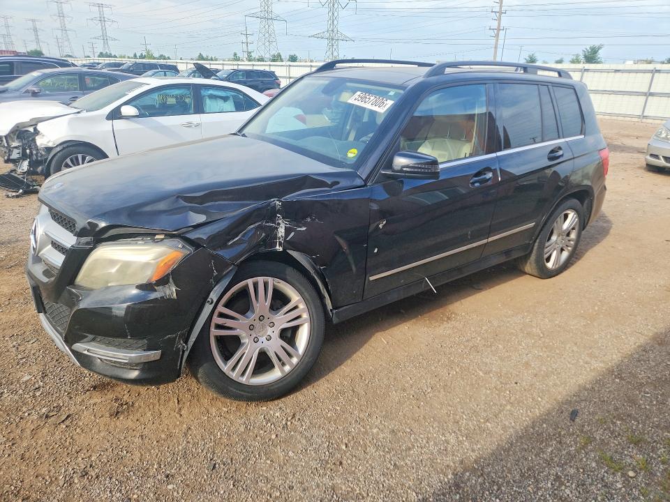 2013 Mercedes-benz VIN WDCGG8JB8DG101612 COPART salvage auction — FRONT END, Il - Salvage Certificate, sold $2,150 on 2026-08-04 (photo 1)