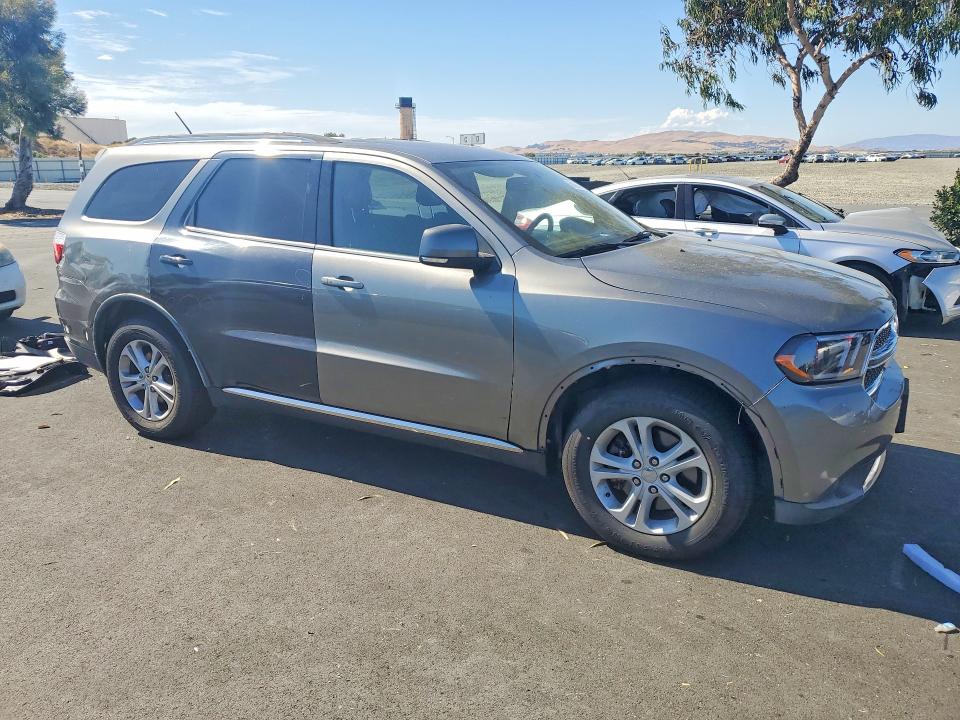 2012 Dodge Durango VIN 1C4SDJDT4CC145035 COPART salvage auction — SIDE, Ca - Salvage Certificate, sold $175 on 2026-07-22 (photo 4)