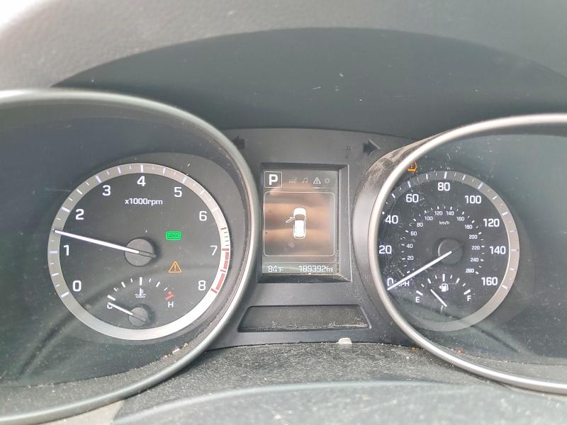 2017 Hyundai Santa fe VIN KM8SM4HFXHU173070 COPART salvage auction — MECHANICAL, Tx - Certificate Of Title, sold $1,350 on 2026-07-16 (photo 9)