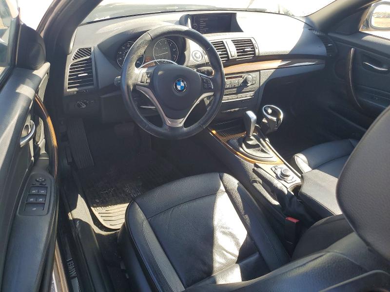 2012 BMW 1er VIN WBAUN1C57CVR00527 COPART salvage auction — FRONT END, Az - Cert Of Title - Salvage, sold $1,700 on 2026-07-17 (photo 8)