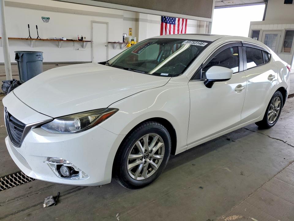 2016 Mazda 3 VIN JM1BM1X70G1335172 COPART salvage auction — FRONT END, Wa - Bill Of Sale, sold $1,050 on 2026-07-17 (photo 1)