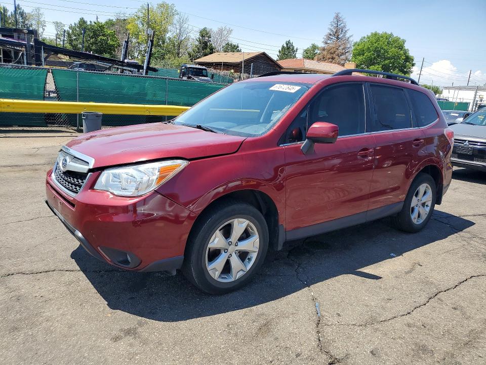 2014 Subaru Forester VIN JF2SJAHC1EH504822 COPART salvage auction — MINOR DENT/SCRATCHES, CO - CERTIFICATE OF TITLE, sold $350 on 2026-07-21 (photo 1)