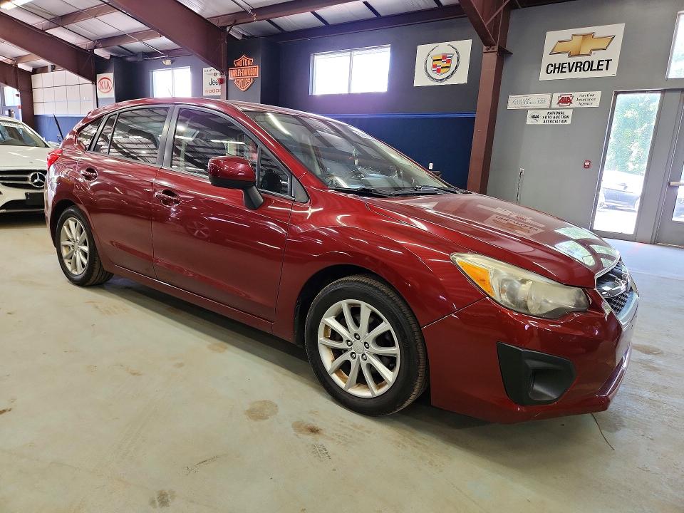 2013 Subaru Impreza VIN JF1GPAC61DH812551 COPART salvage auction — MINOR DENT/SCRATCHES, Ma - Certificate Of Title (P), sold $3,100 on 2026-07-31 (photo 4)
