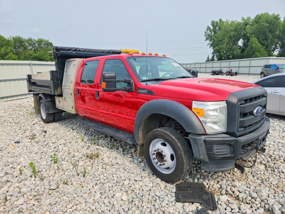 2015 Ford F550 VIN 1FD0W5GY2FEC16575 COPART salvage auction — MINOR DENT/SCRATCHES, Oh - Certificate Of Title, sold $12,600 on 2026-09-08 (photo 4)