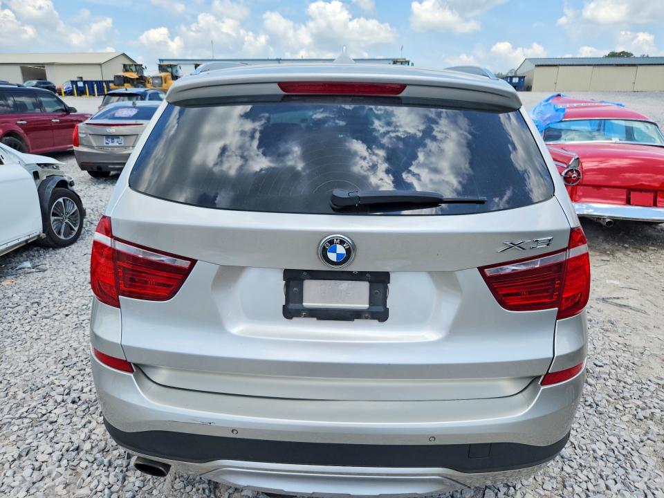 2016 BMW X3 VIN 5UXWY3C55G0N86909 COPART salvage auction — MECHANICAL, Tn - Certificate Of Title, sold $1,850 on 2026-07-21 (photo 6)