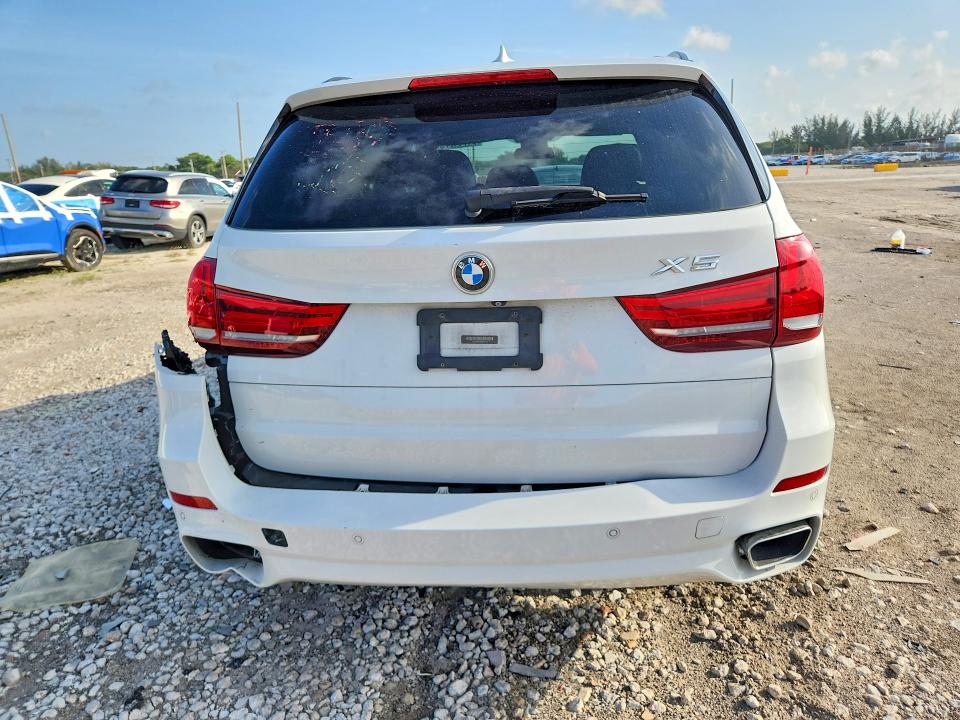 2017 BMW X5 VIN 5UXKR2C54H0U20744 COPART salvage auction — REAR END, Fl - Cert Of Title Slvg Rebuildable, sold $2,950 on 2026-07-28 (photo 6)