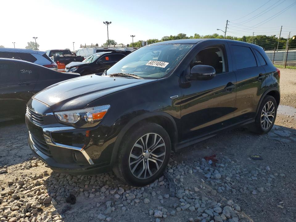 2016 Mitsubishi Outlander VIN JA4AP3AW0GZ044326 COPART salvage auction — REAR END, Il - Certificate Of Title (P), sold $3,450 on 2026-07-24 (photo 1)