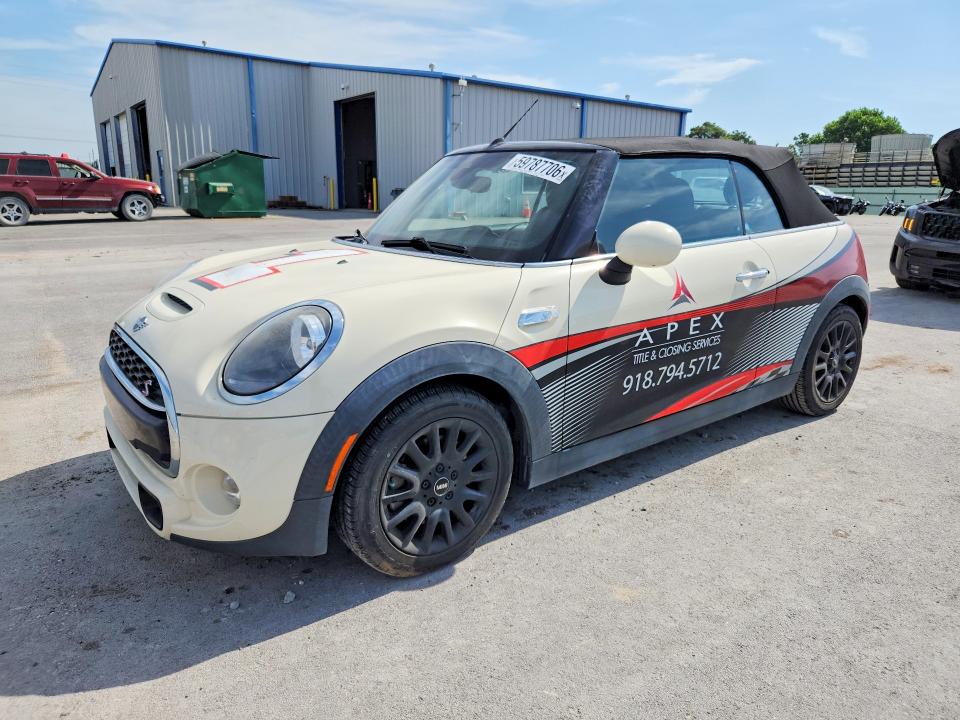 2019 Mini Cooper VIN WMWWG9C56K3E40064 COPART salvage auction — WATER/FLOOD, Ok - Cert Of Title-Salvage Flood, sold $1,000 on 2026-07-29 (photo 1)