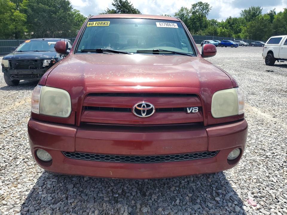 2006 Toyota Tundra VIN 5TBET38176S527785 COPART salvage auction — REAR END, Tn - Certificate Of Title, sold $175 on 2026-07-23 (photo 5)