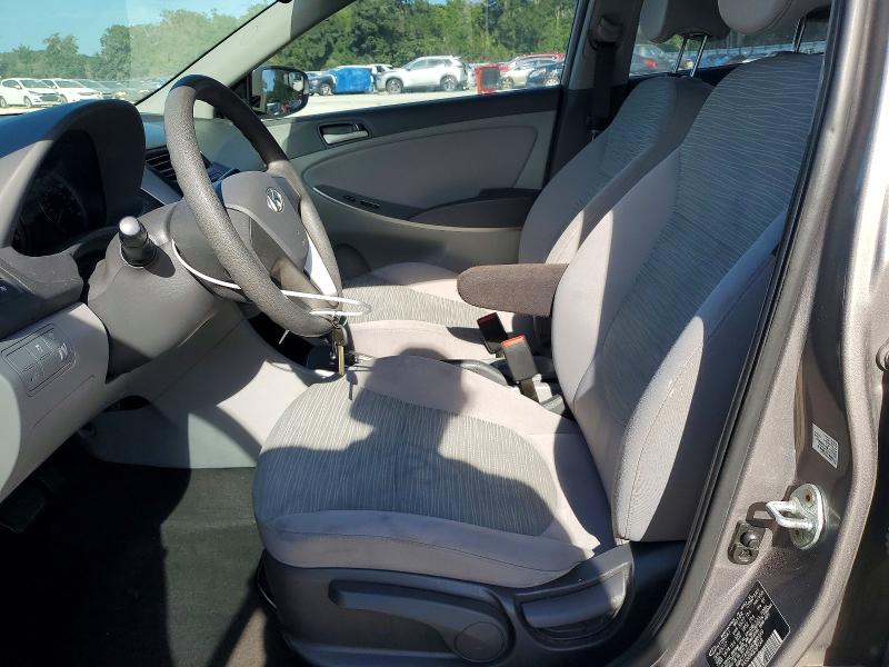 2017 Hyundai Accent VIN KMHCT4AE0HU388949 COPART salvage auction — FRONT END, Ga - Certificate Of Title, sold $1,300 on 2026-07-28 (photo 7)