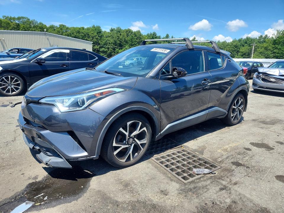 2018 Toyota C-hr VIN NMTKHMBX6JR010967 COPART salvage auction — FRONT END, Ri - Certificate Of Title, sold $6,750 on 2026-07-14 (photo 1)