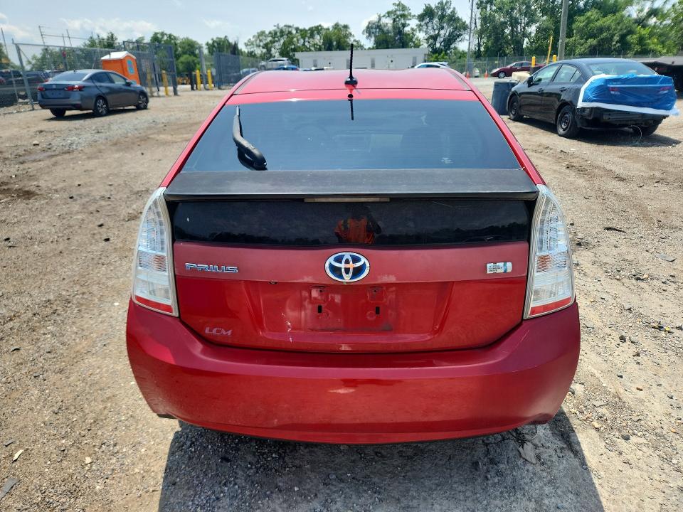 2010 Toyota Prius VIN JTDKN3DU7A0009126 COPART salvage auction — MINOR DENT/SCRATCHES, Md - Certificate Of Title, sold $400 on 2026-07-28 (photo 6)