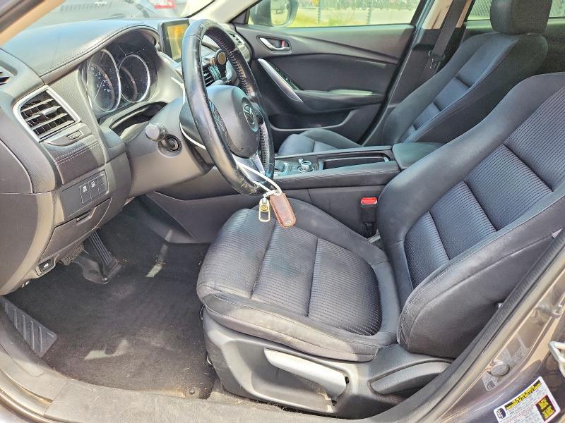2016 Mazda 6 VIN JM1GJ1U58G1408001 COPART salvage auction — FRONT END, Ca - Dis/Dlr/Exp App For Dup Salvag, sold $1,350 on 2026-07-27 (photo 7)