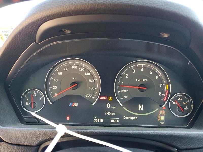 2018 BMW M3 VIN WBS8M9C55J5L00133 COPART salvage auction — SIDE, Ny - Mv-907A Salvage Certificate, sold $28,000 on 2026-07-23 (photo 9)