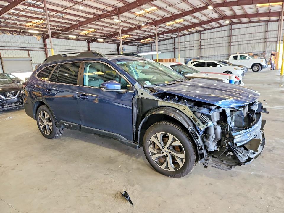 2022 Subaru Outback VIN 4S4BTGND5N3182087 COPART salvage auction — FRONT END, Fl - Cert Of Title Slvg Rebuildable, sold $5,900 on 2026-08-03 (photo 4)
