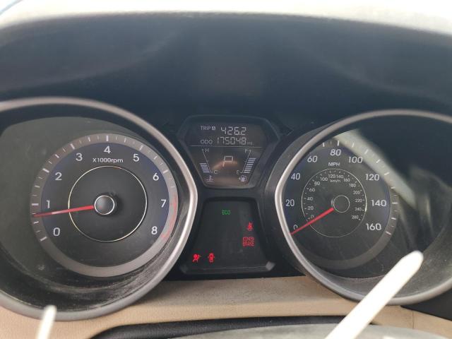 2013 Hyundai Elantra VIN KMHDH4AE7DU737007 COPART salvage auction — FRONT END, Fl - Cert Of Title Slvg Rebuildable, sold $875 on 2026-07-31 (photo 9)