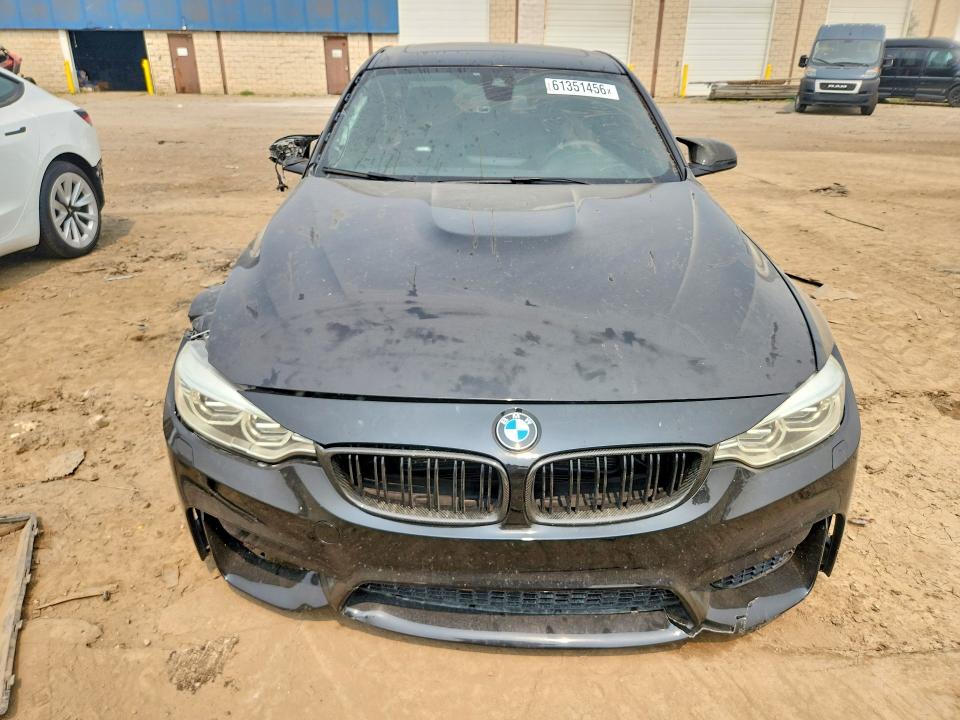 2015 BMW M3 VIN WBS3C9C5XFP804542 COPART salvage auction — FRONT END, Ne - Cert Of Title-Salvage, sold $4,650 on 2026-08-04 (photo 5)