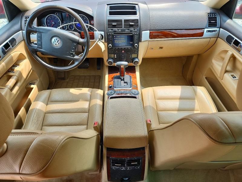 2004 Volkswagen Touareg VIN WVGBC67L04D022738 COPART salvage auction — FRONT END, Md - Cert Of Salvage < 75% Damage, sold $375 on 2026-08-13 (photo 8)