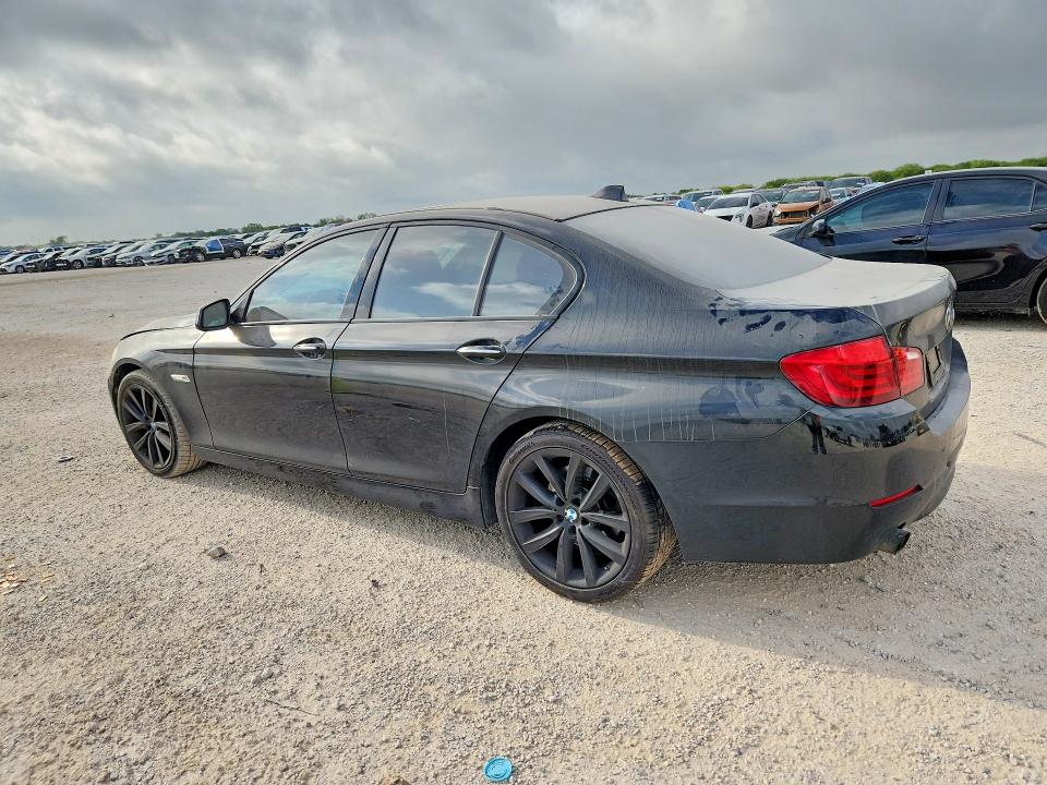 2011 BMW 5 series VIN WBAFR7C56BC802101 COPART salvage auction — FRONT END, TX - SALVAGE VEHICLE TITLE (P), sold $10 on 2026-07-16 (photo 2)