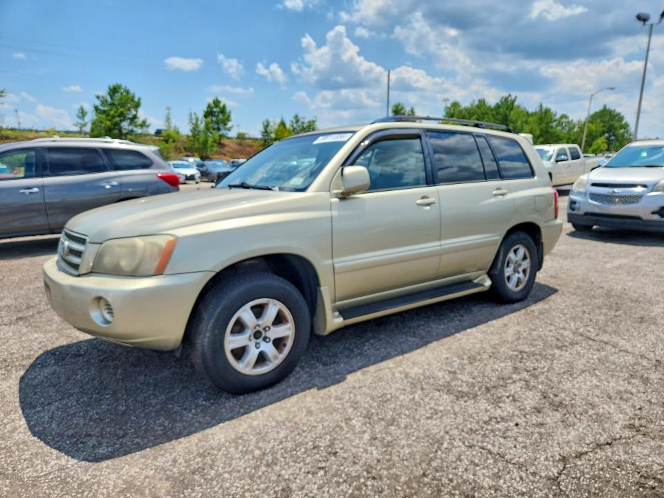 2003 Toyota Highlander VIN JTEHF21A030155099 COPART salvage auction — MECHANICAL, CT - CERTIFICATE OF TITLE, sold $225 on 2026-07-24 (photo 1)