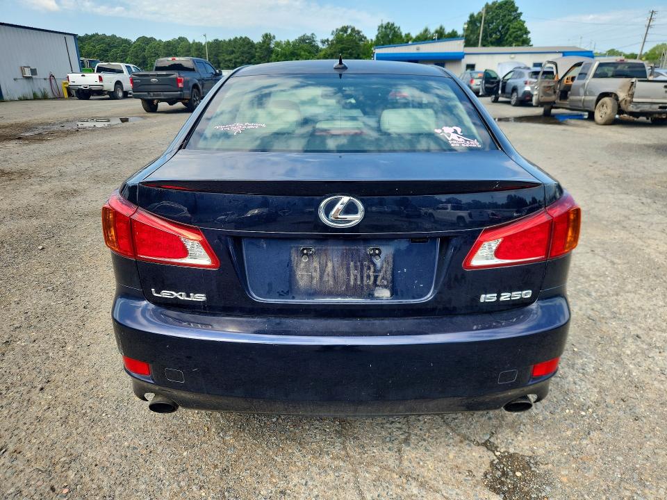 2010 Lexus Is VIN JTHBF5C20A5110700 COPART salvage auction — FRONT END, La - Cert Of Title-Salvage, sold $10 on 2026-07-23 (photo 7)