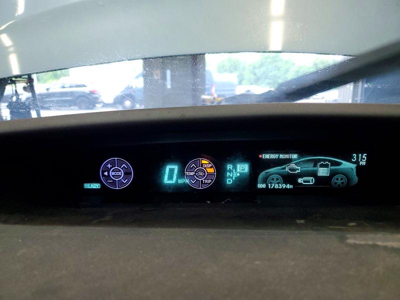 2014 Toyota Prius plug-in VIN JTDKN3DP6E3049440 COPART salvage auction — FRONT END, VT - CERTIFICATE OF TITLE, sold $2,300 on 2026-07-09 (photo 9)