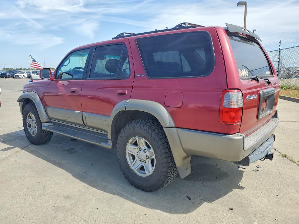 1999 Toyota 4runner VIN JT3HN87R0X0208515 COPART salvage auction — FRONT END, Ca - Salvage Certificate, sold $2,300 on 2026-07-13 (photo 2)