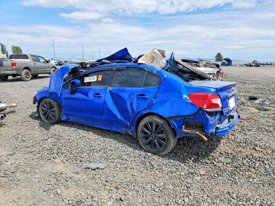2018 Subaru Wrx VIN JF1VA1A69J9832449 COPART salvage auction — ROLLOVER, Salvage Title, sold $600 on 2026-07-22 (photo 2)