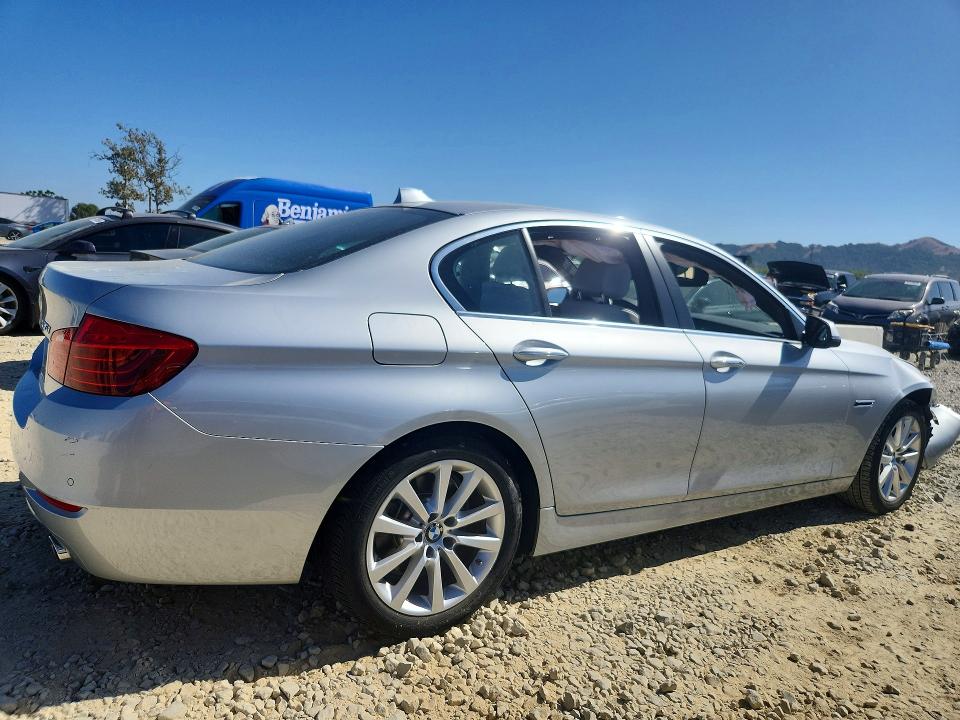 2016 BMW 5er VIN WBA5B1C51GG131188 COPART salvage auction — FRONT END, Ca - Salvage Certificate, sold $7,700 on 2026-08-13 (photo 3)