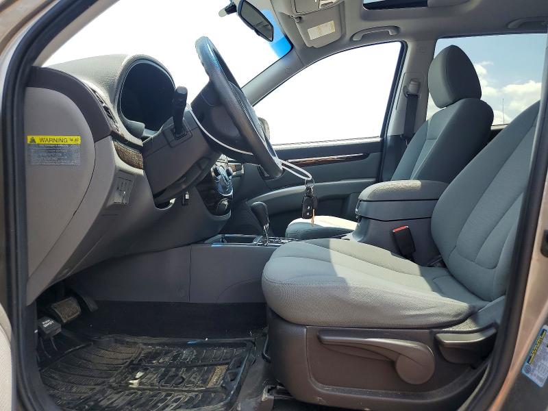 2012 Hyundai Santa fe VIN 5XYZGDAB1CG093748 COPART salvage auction — MINOR DENT/SCRATCHES, On - Permit No Brand - Unfit, sold $250 on 2026-07-21 (photo 7)