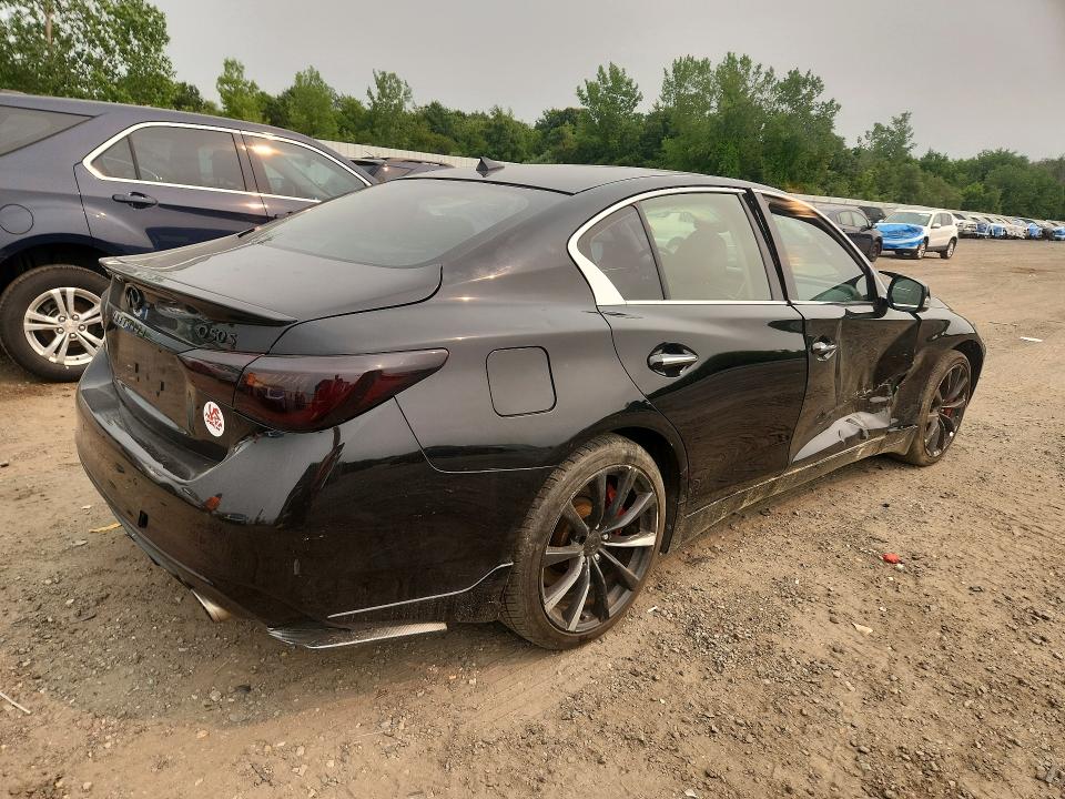 2016 Infiniti Q50 VIN JN1FV7AR1GM451834 COPART salvage auction — SIDE, MA - CERT OF TITLE-RECONSTRCTD COLL, sold $525 on 2026-07-22 (photo 3)