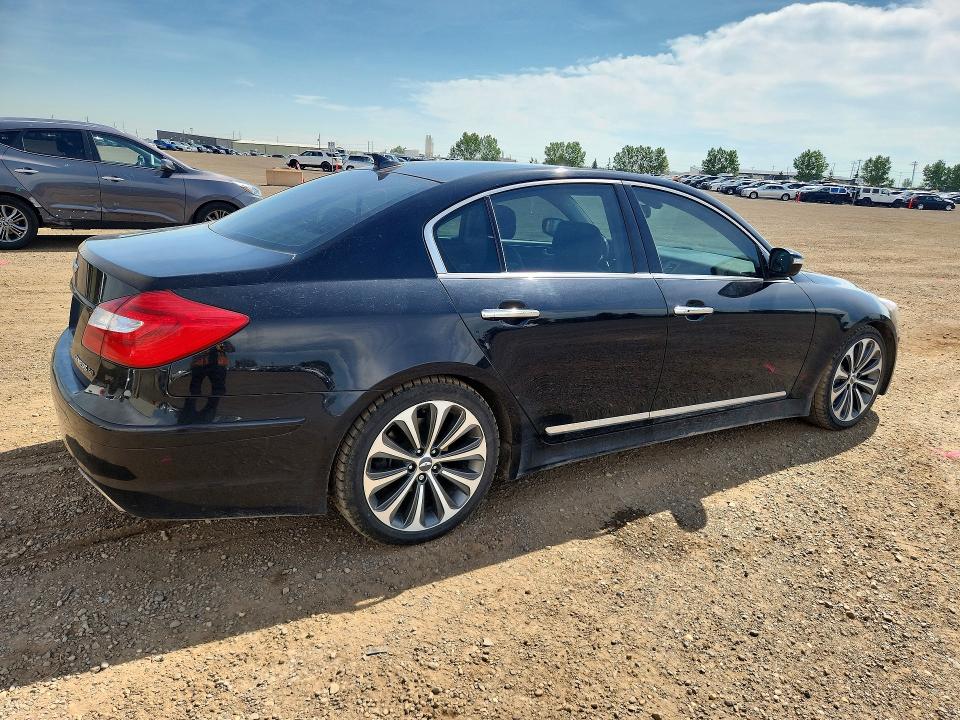 2012 Hyundai Genesis VIN KMHGC4DH3CU173677 COPART salvage auction — NORMAL WEAR, Ab - Bos - Active, sold $2,100 on 2026-07-22 (photo 3)