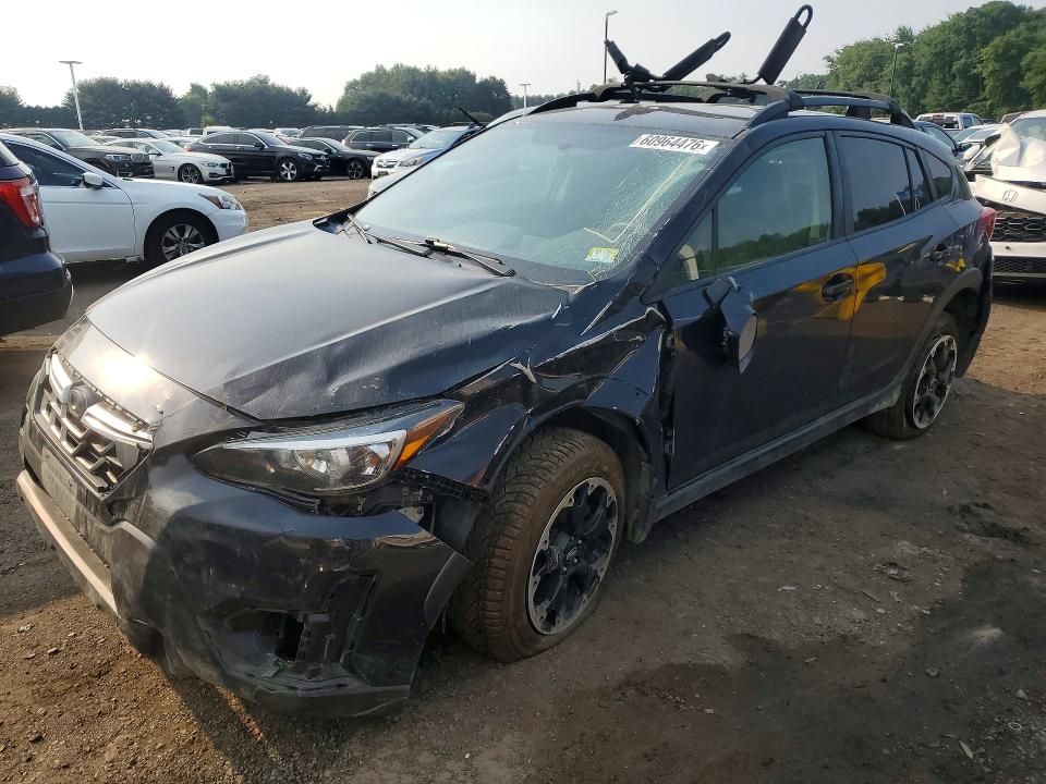 2021 Subaru Xv VIN JF2GTAAC9M9214489 COPART salvage auction — ROLLOVER, Vt - Cert Of Title-Salvage Vehicle (P), sold $975 on 2026-07-16 (photo 1)