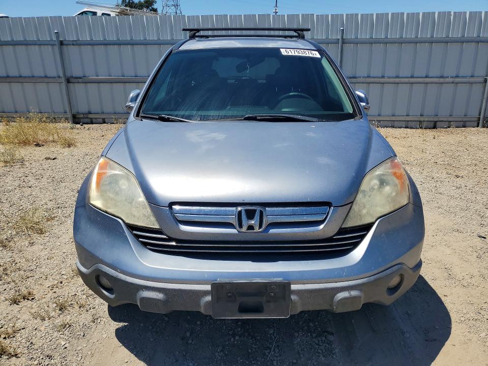 2007 Honda Cr-v VIN JHLRE38707C071724 COPART salvage auction — REAR END, Ca - Salvage Certificate, sold $800 on 2026-07-24 (photo 5)