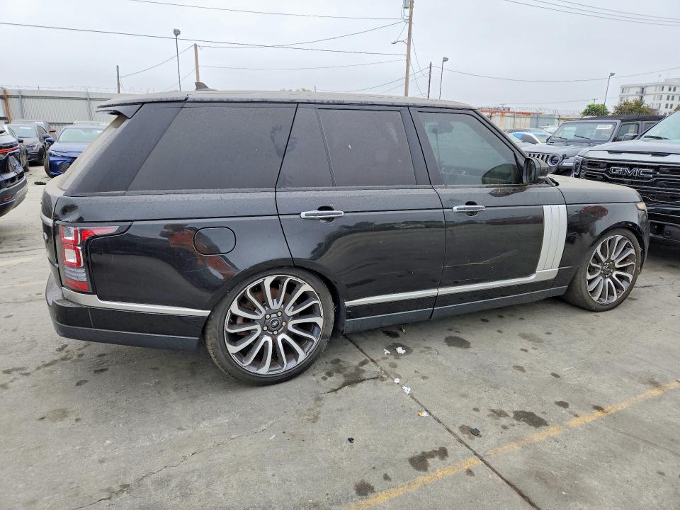 2016 Land rover RANGE ROVER VIN SALGS2EF7GA286850 COPART salvage auction — MINOR DENT/SCRATCHES, Ca - Dis/Dlr/Exp Only Clean Title, sold $2,850 on 2026-07-23 (photo 3)