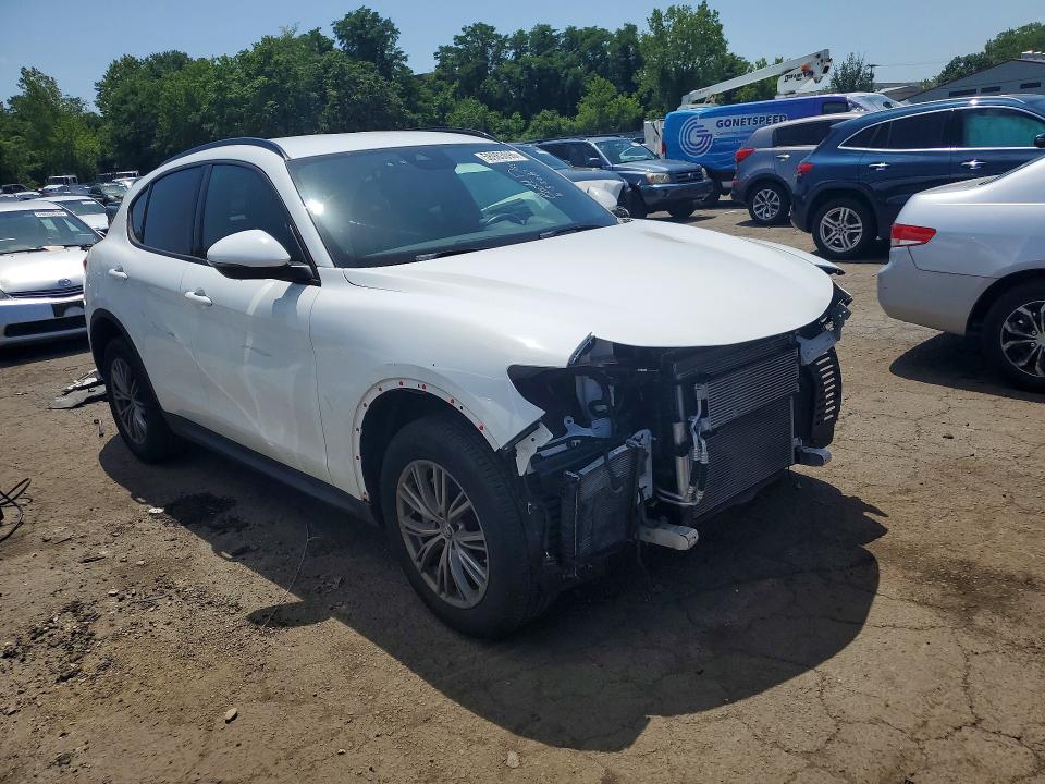 2022 Alfa romeo Stelvio VIN ZASPAKAN8N7D25017 COPART salvage auction — FRONT END, Ct - Cert Of Title-Salvage, sold $7,400 on 2026-07-10 (photo 4)