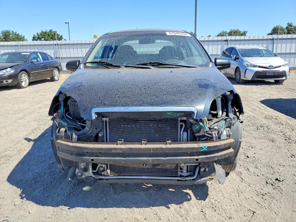 2011 Chevrolet Aveo VIN KL1TD5DEXBB193700 COPART salvage auction — FRONT END, CA - SALVAGE CERTIFICATE, sold $300 on 2026-07-21 (photo 5)