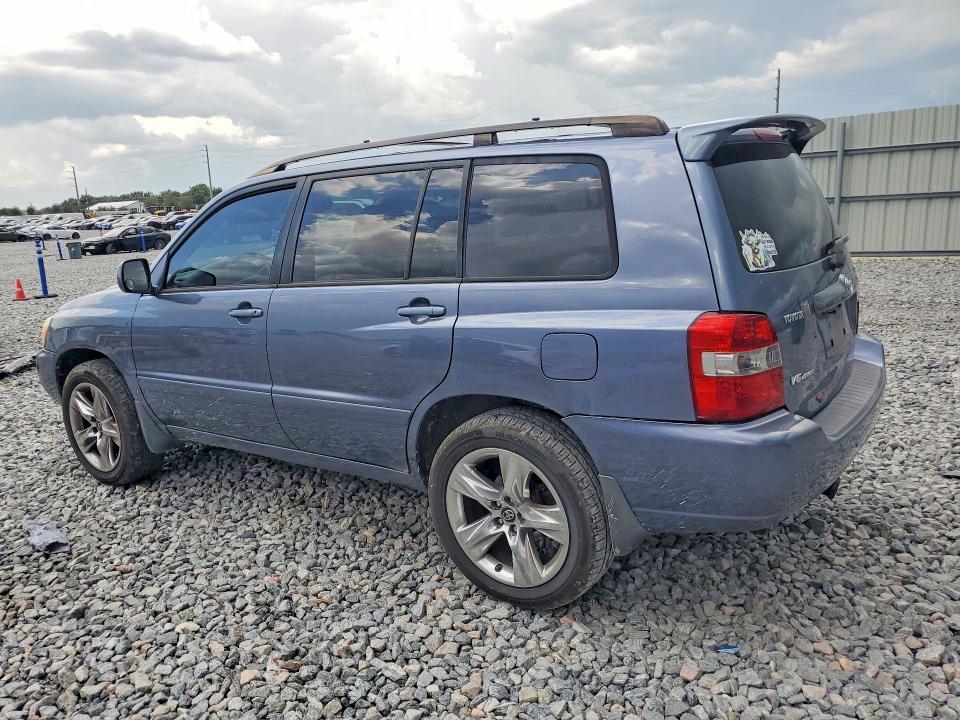 2007 Toyota Highlander VIN JTEEP21A470204391 COPART salvage auction — REAR END, FL - CERT OF TITLE SLVG REBUILDABLE, sold $975 on 2026-07-28 (photo 2)