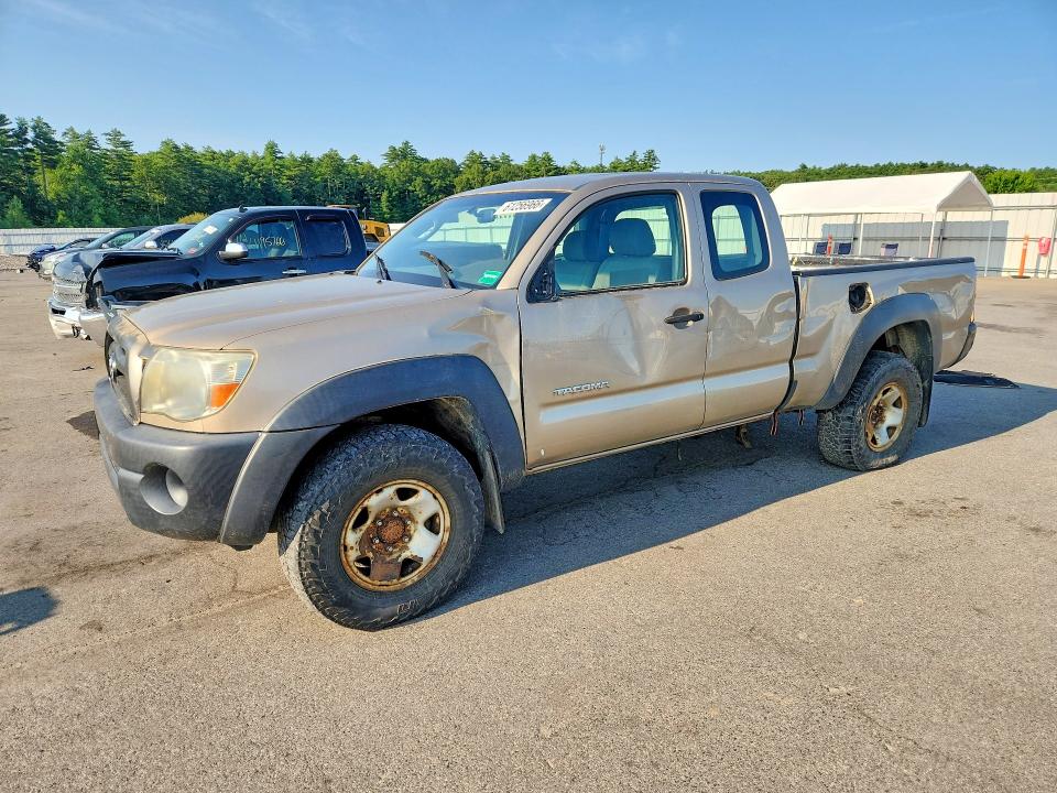 2008 Toyota Tacoma VIN 5TEUX42N98Z474747 COPART salvage auction — SIDE, ME - CERTIFICATE OF TITLE, sold $2,050 on 2026-07-31 (photo 1)