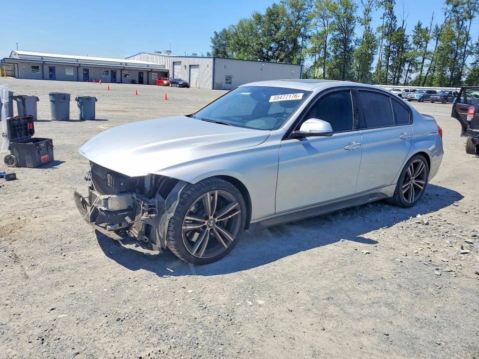 2015 BMW 3er VIN WBA3A9C5XFK472688 COPART salvage auction — FRONT END, Wa - Bill Of Sale, sold $2,100 on 2026-07-13 (photo 1)