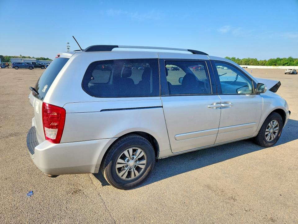 2012 Kia SEDONA VIN KNDMG4C70C6498294 COPART salvage auction — FRONT END, NY - MV-907A SALVAGE CERTIFICATE, sold $575 on 2026-07-20 (photo 3)